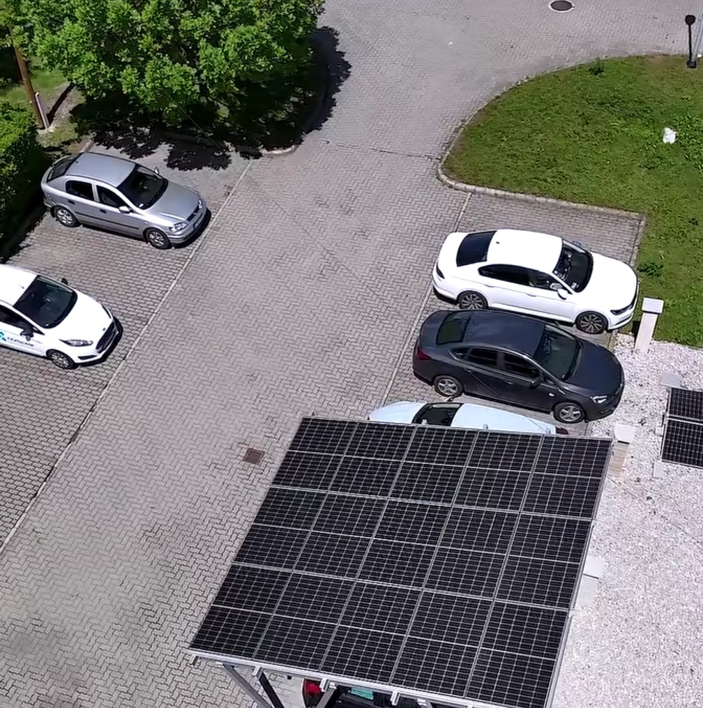 Napelemes carport mint energiaberuházás – SolarPort